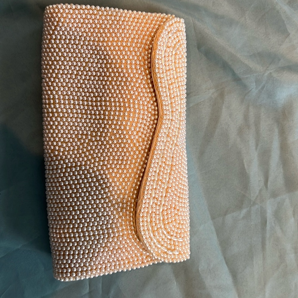 Gary Gail petal beaded evening bag